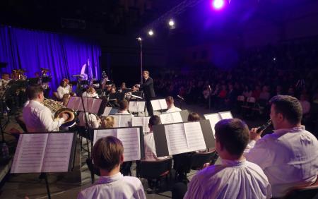 49.božično novoletni koncert Godbe Cerknica z gosti 67 Foto Ljubo Vukelič
